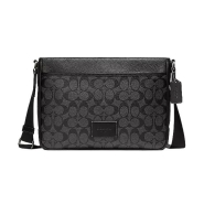 Мужская сумка-мессенджер Coach District из канвы Signature